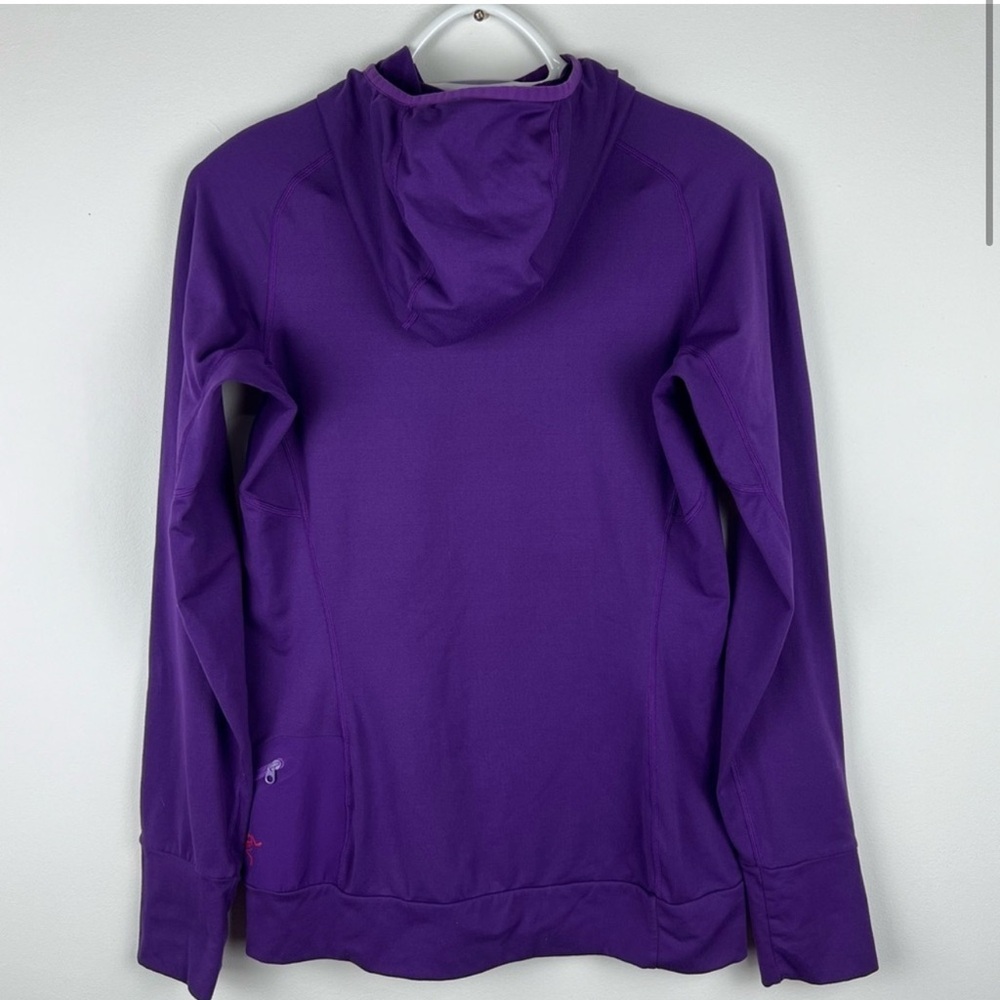 Arc’teryx vértices purple base layer hoodie - Small